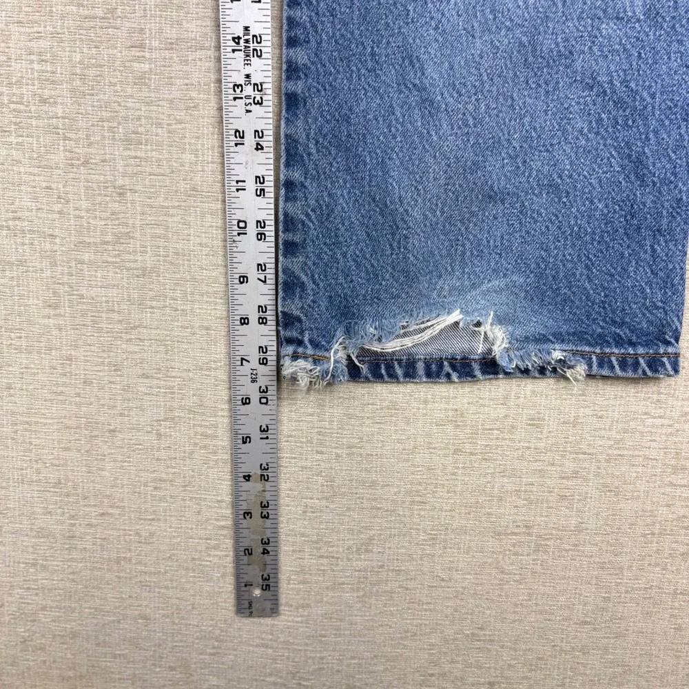 Vintage Levis 517 Mens 36x30 Bootcut Jeans Thigh Faded Denim
